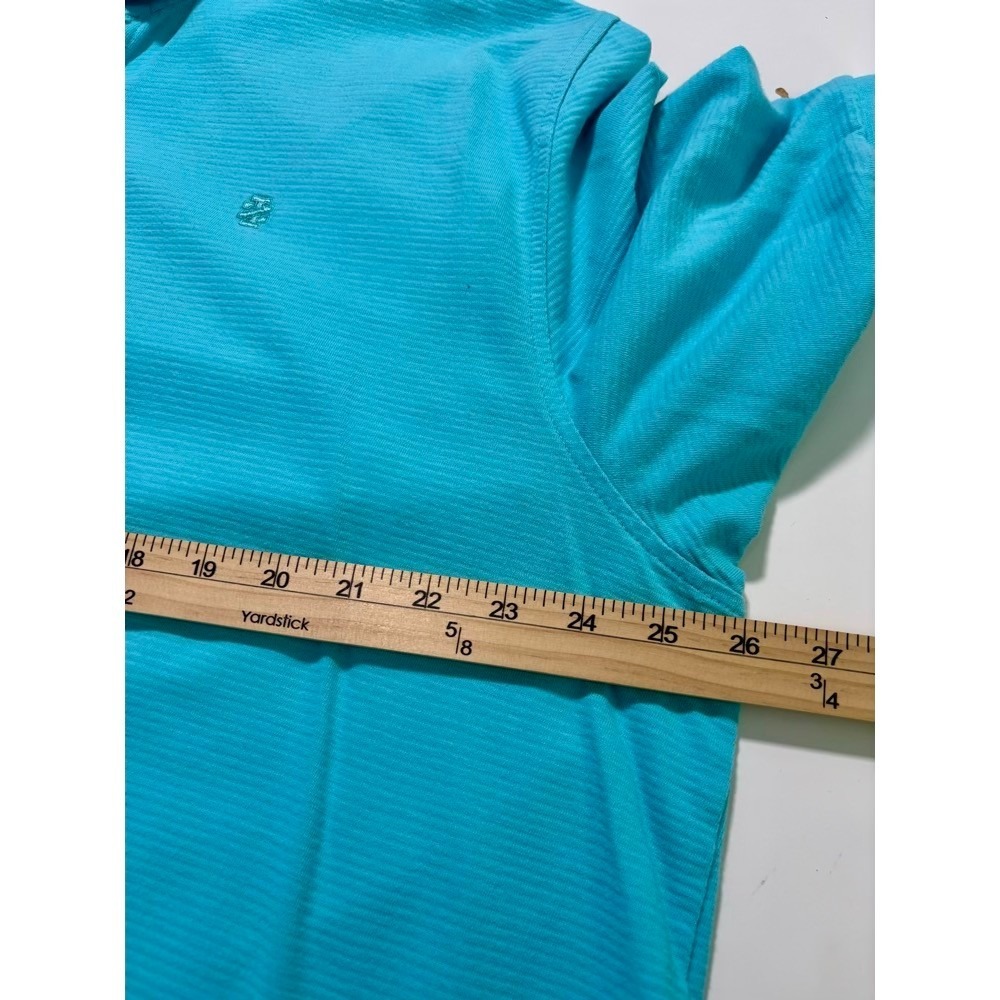 Lot of 2 IZOD Mens 2XLT Polo Shirts Turquoise Navy Golf Weekend Dad Athleisure - Picture 14 of 16